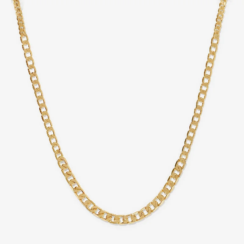 love necklaces for women-Jacque curb chain necklace