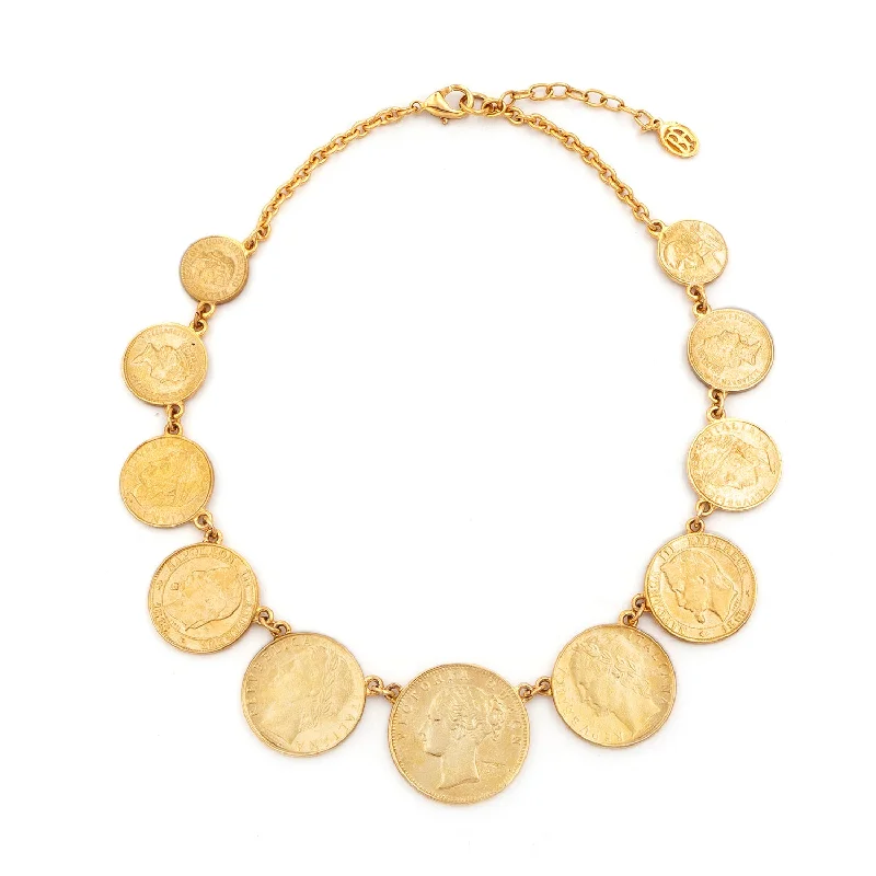 layered gold necklaces for women-Bab al-Mansour Necklace