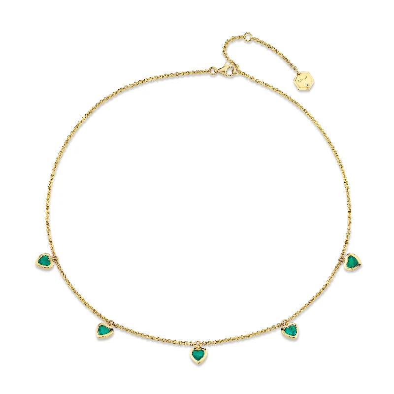 Yellow Gold/Emerald