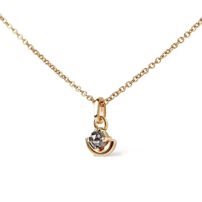 elegant necklaces for women-Cradled Diamond Necklace