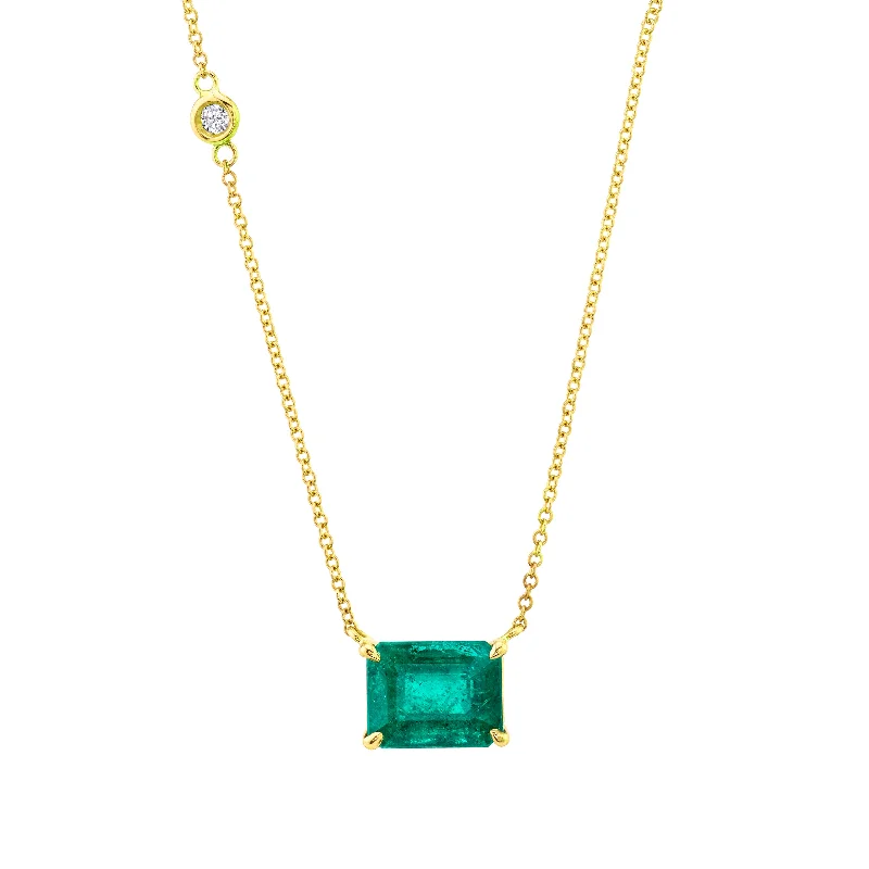 Yellow Gold/Emerald