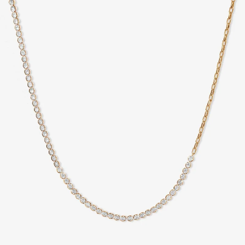 stylish necklaces for women-Leyton tennis necklace