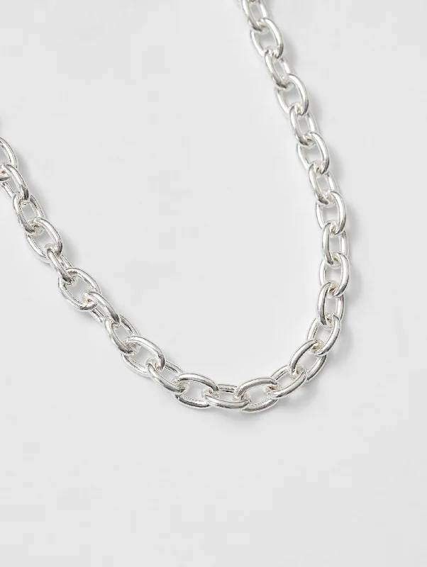 statement necklaces for women-Cohen Necklace in Sterling Silver