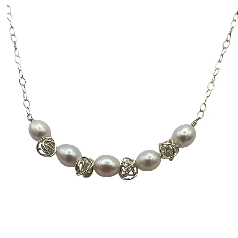 name necklaces for women-3198 - Purity Pearl Necklace