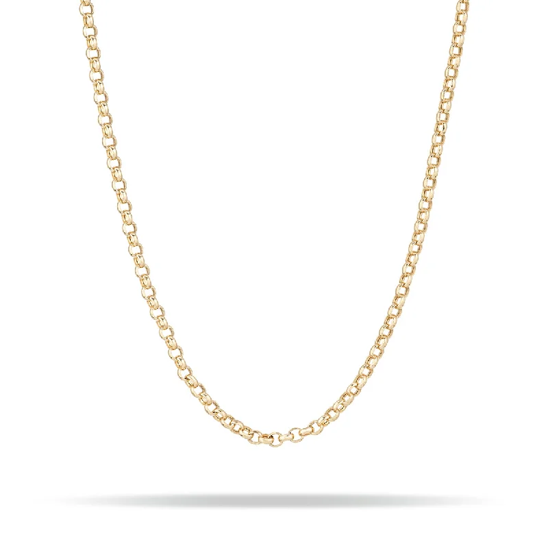 gold chain pendant necklaces for women-Rolo Chain Necklace