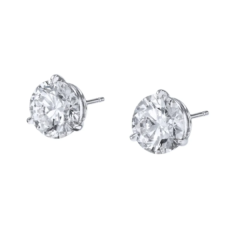 topaz earrings for women-10.08ct Diamond Stud Earrings