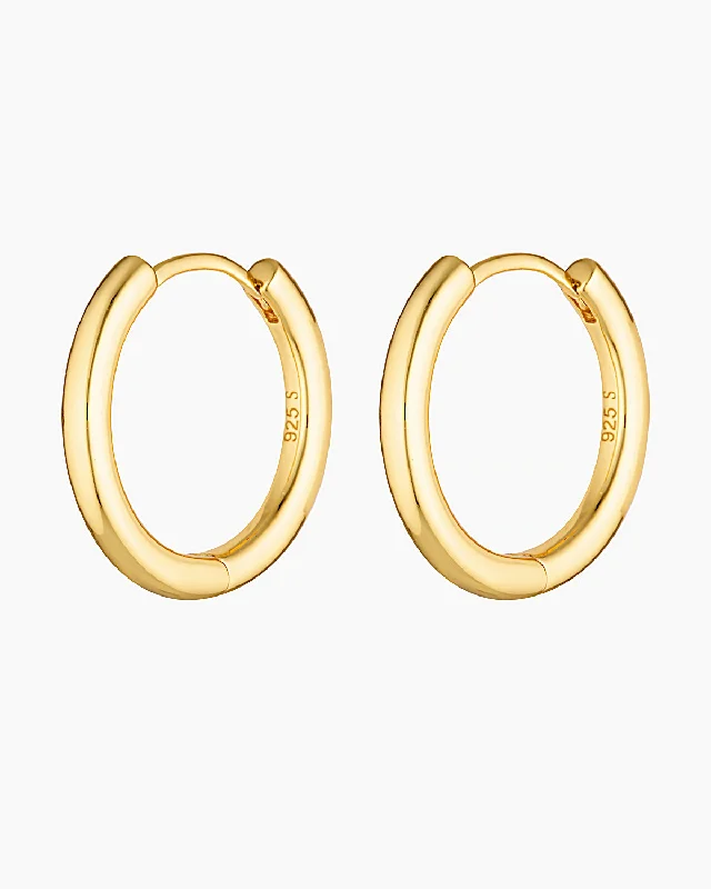 contemporary earrings for women-SHA HOOPS