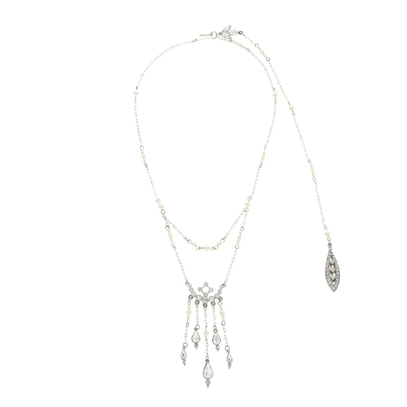 silver chain necklaces for women-Evangeline Necklace