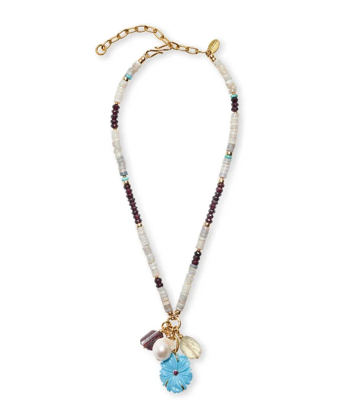 men’s style necklaces for women-Skylark Necklace in Morning Glory