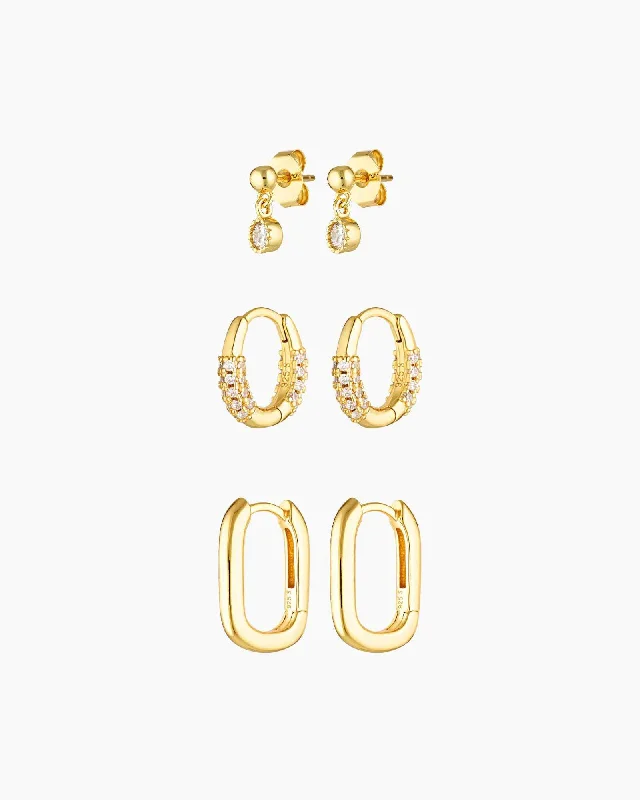 everyday earrings for women-THE SIENNA SET