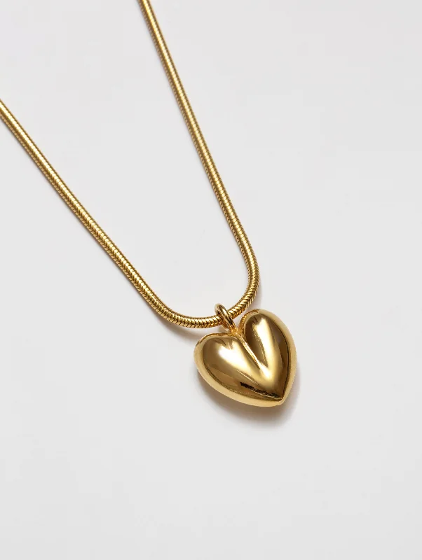 luxury necklaces for women-Charlotte Necklace in Gold (Sample)