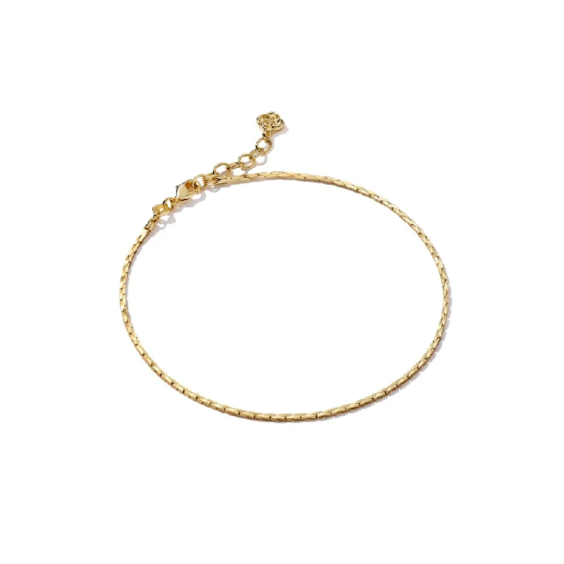 chunky charm bracelet for women-Kendra Scott Lennon Anklet