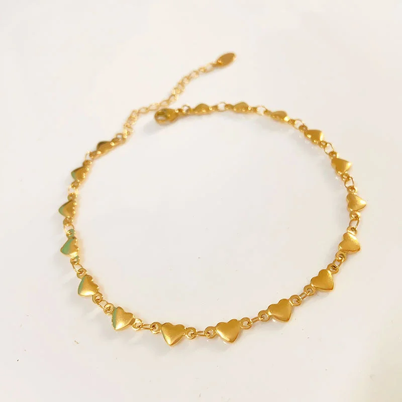 Gold Love Anklet