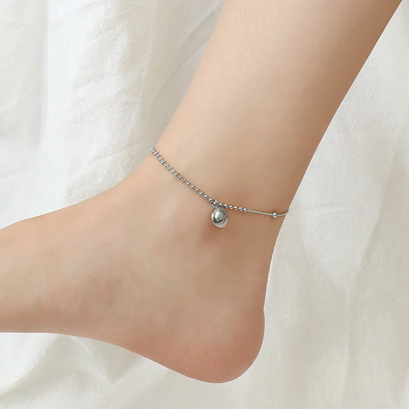 S109-Jewelry Buckle Steel Anklet 205cm