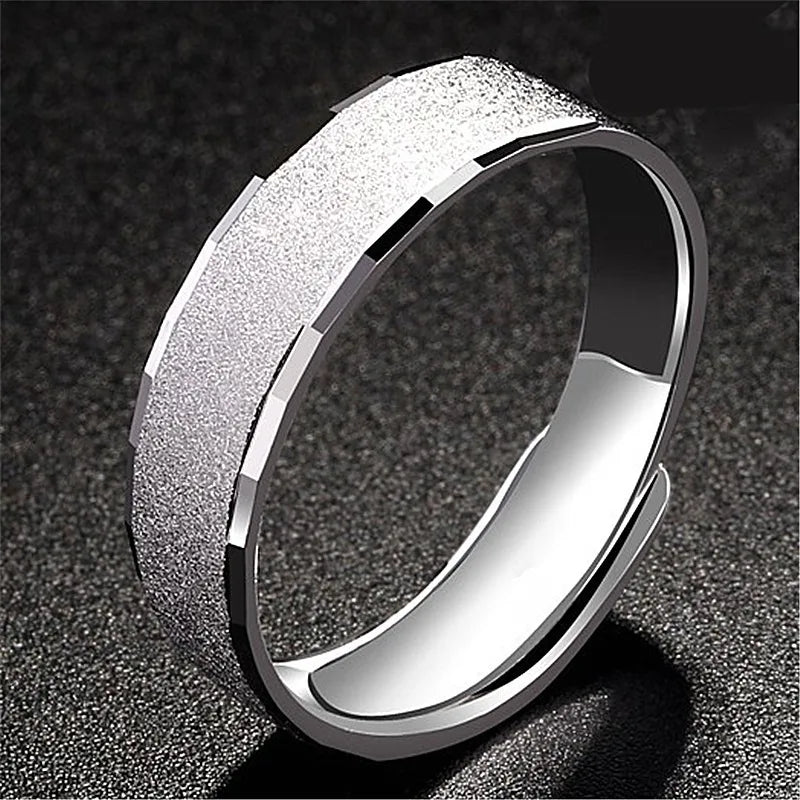 titanium wedding rings for women-Basic Modern Style Geometric Copper Plating Men'S Open Rings