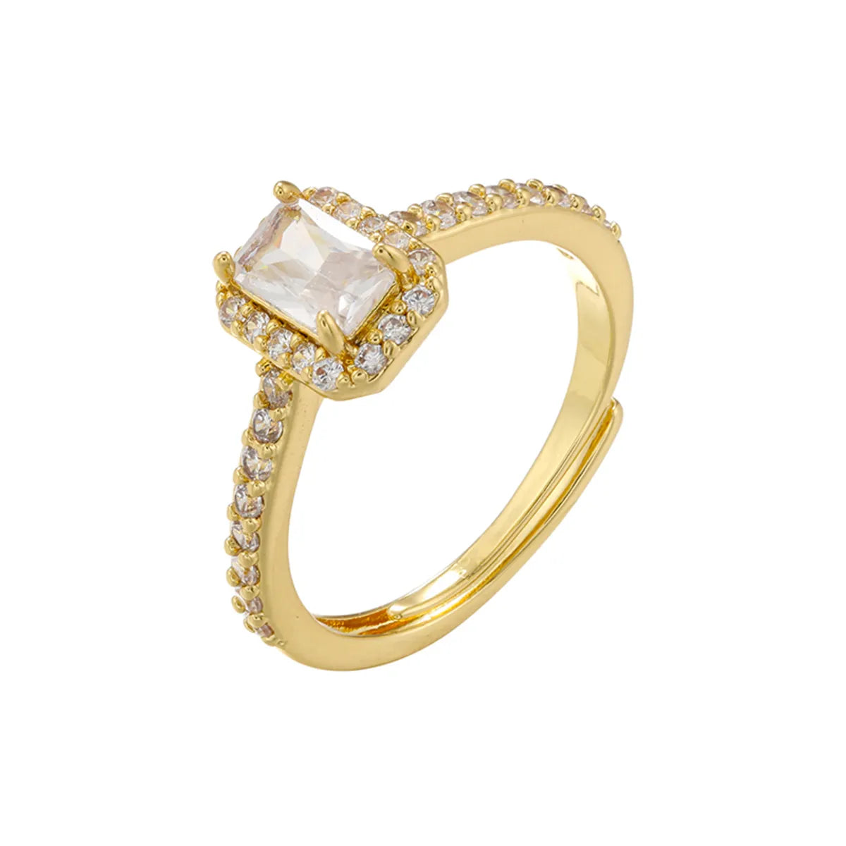 Vj486 Gold White Diamond