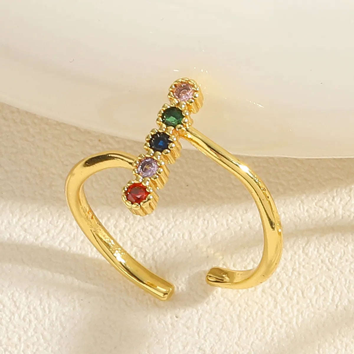 5 Colorful Zircon Rings