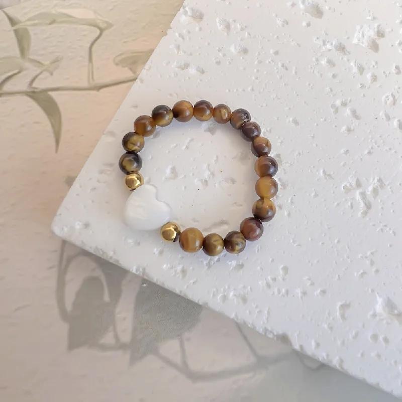 Red Heart-Tiger Eye