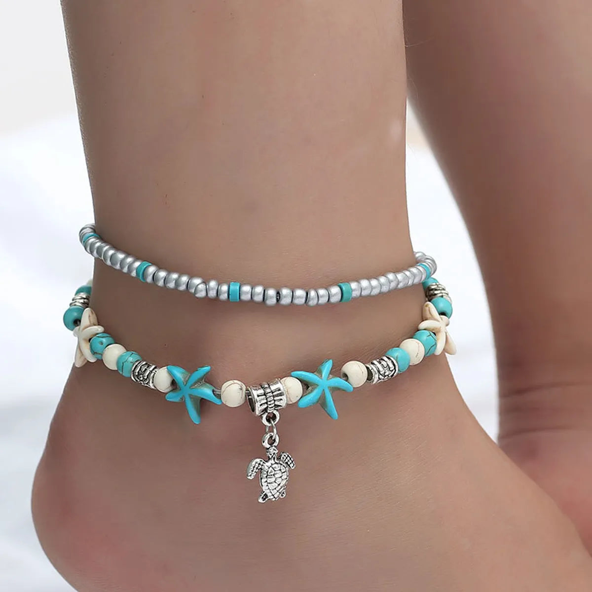 rhinestone anklet for women-Ethnic Style Animal Alloy Plating No Inlaid Women's Anklet