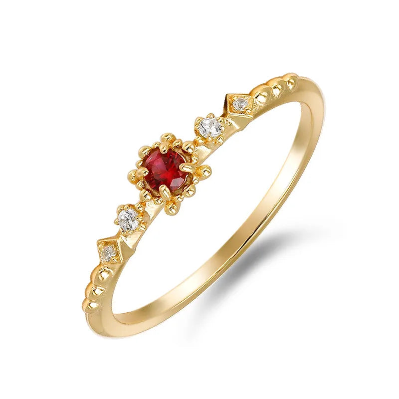 Cultivate Red Treasure Ring