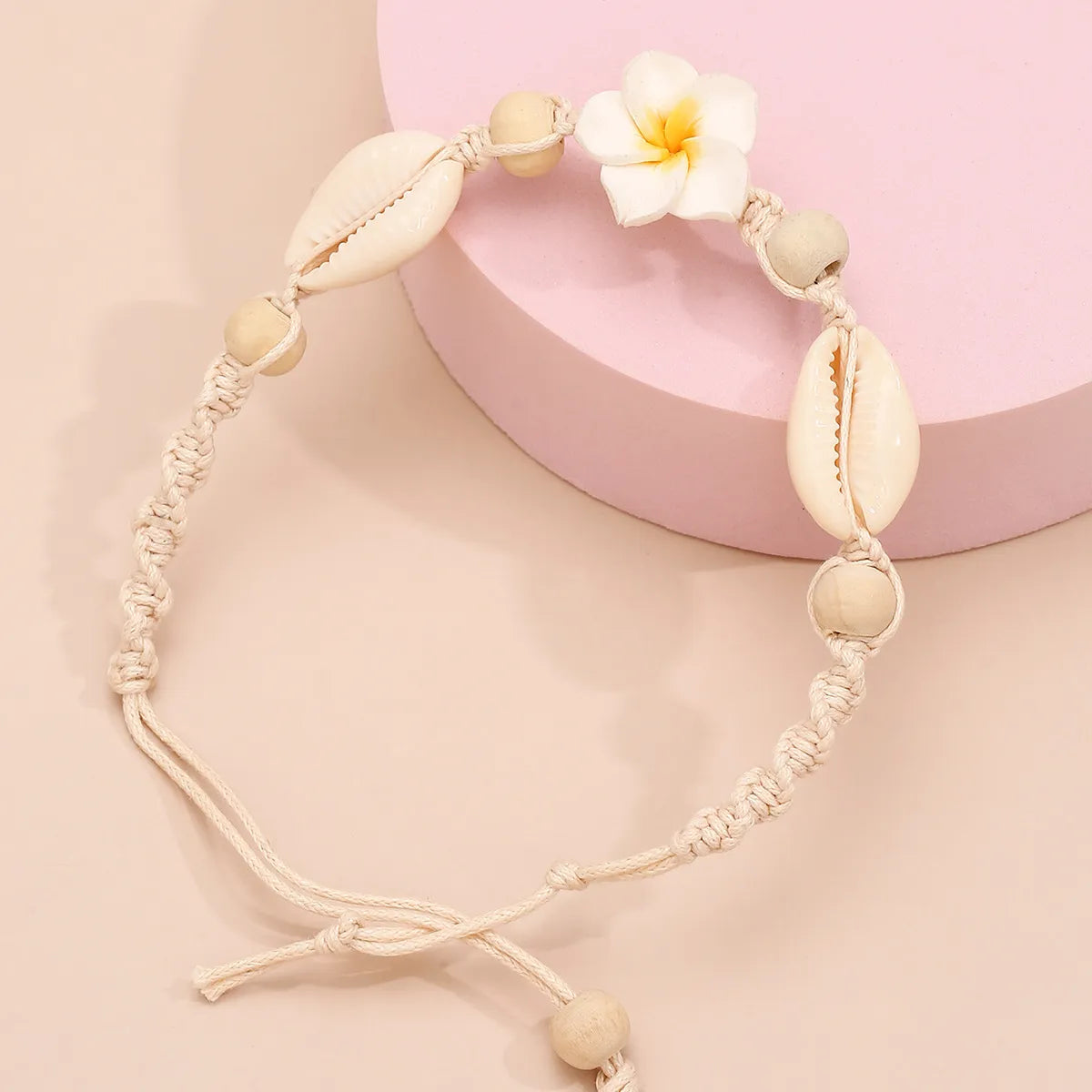 anklet set for women-Beach Flower Shell Wholesale Anklet