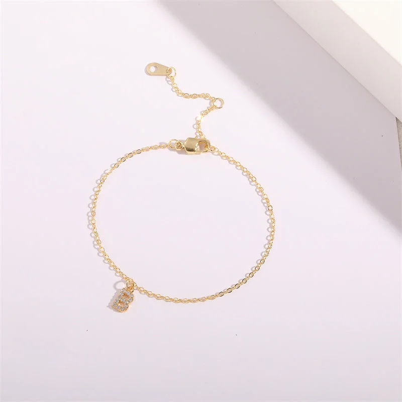 Anklet Letter B