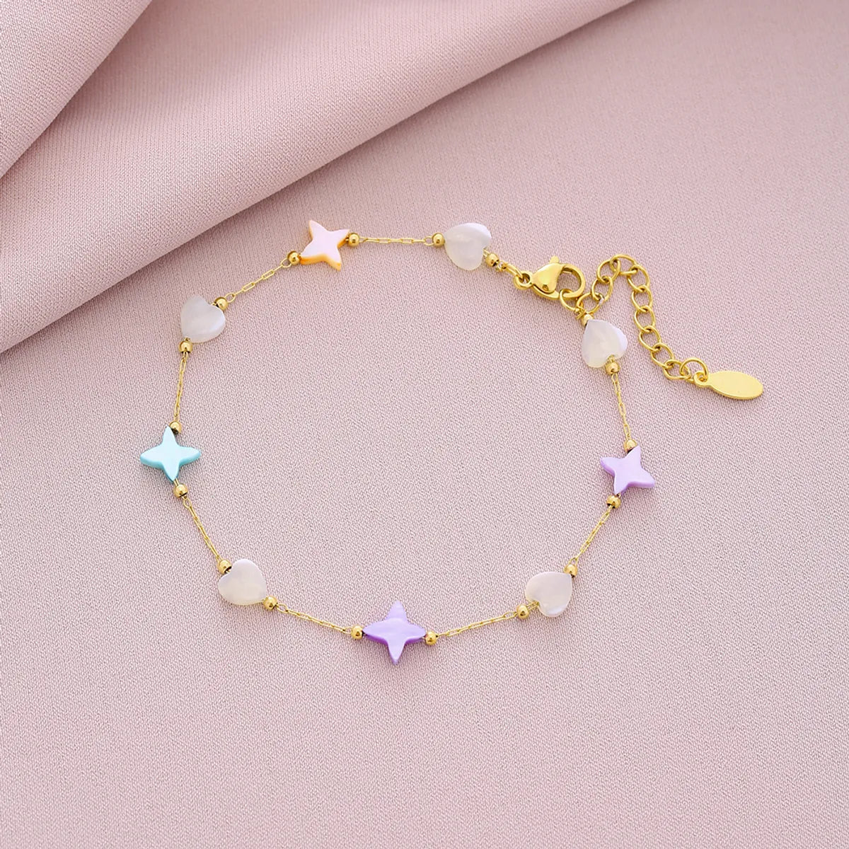 Mixed Color Star Bracelet