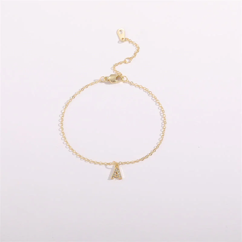 Anklet Letter A