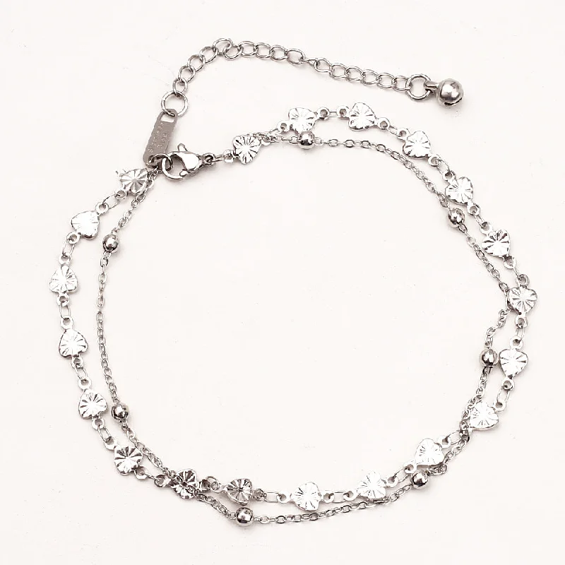 Anklet-Ea544901s Steel Color