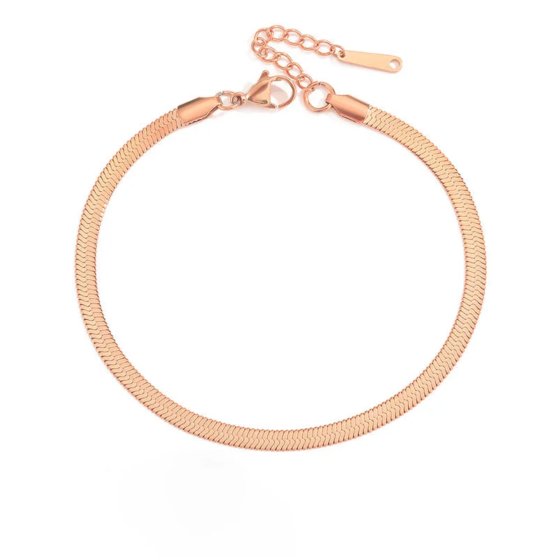 Rose Gold 4mm-20 + 3cm