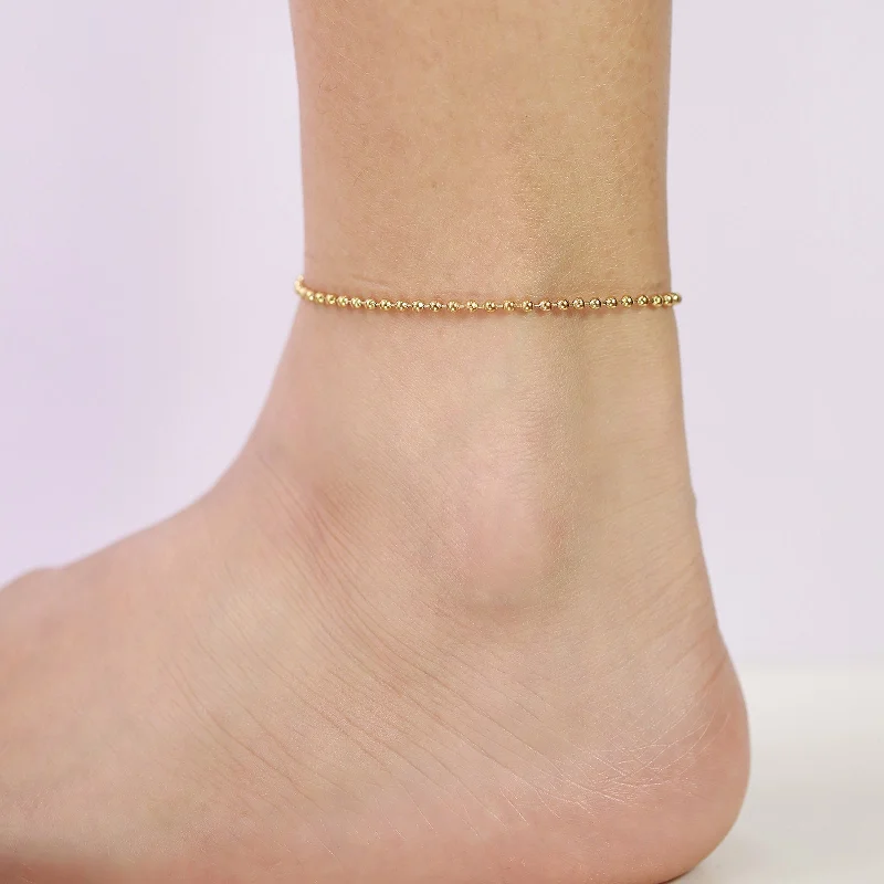 round Beads Anklet