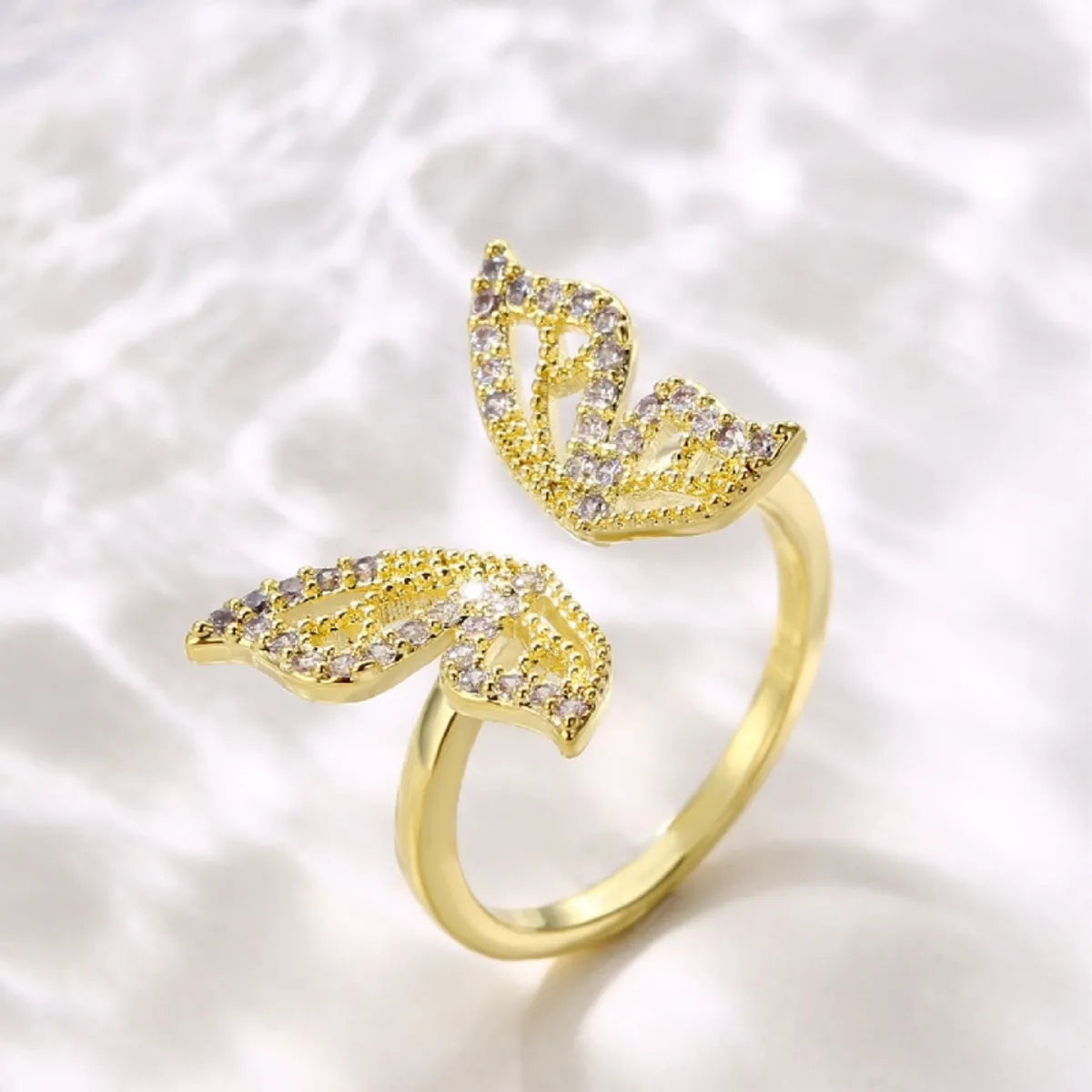 Open Gold Ring 089