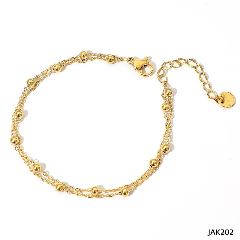 Jak202 Anklet Gold