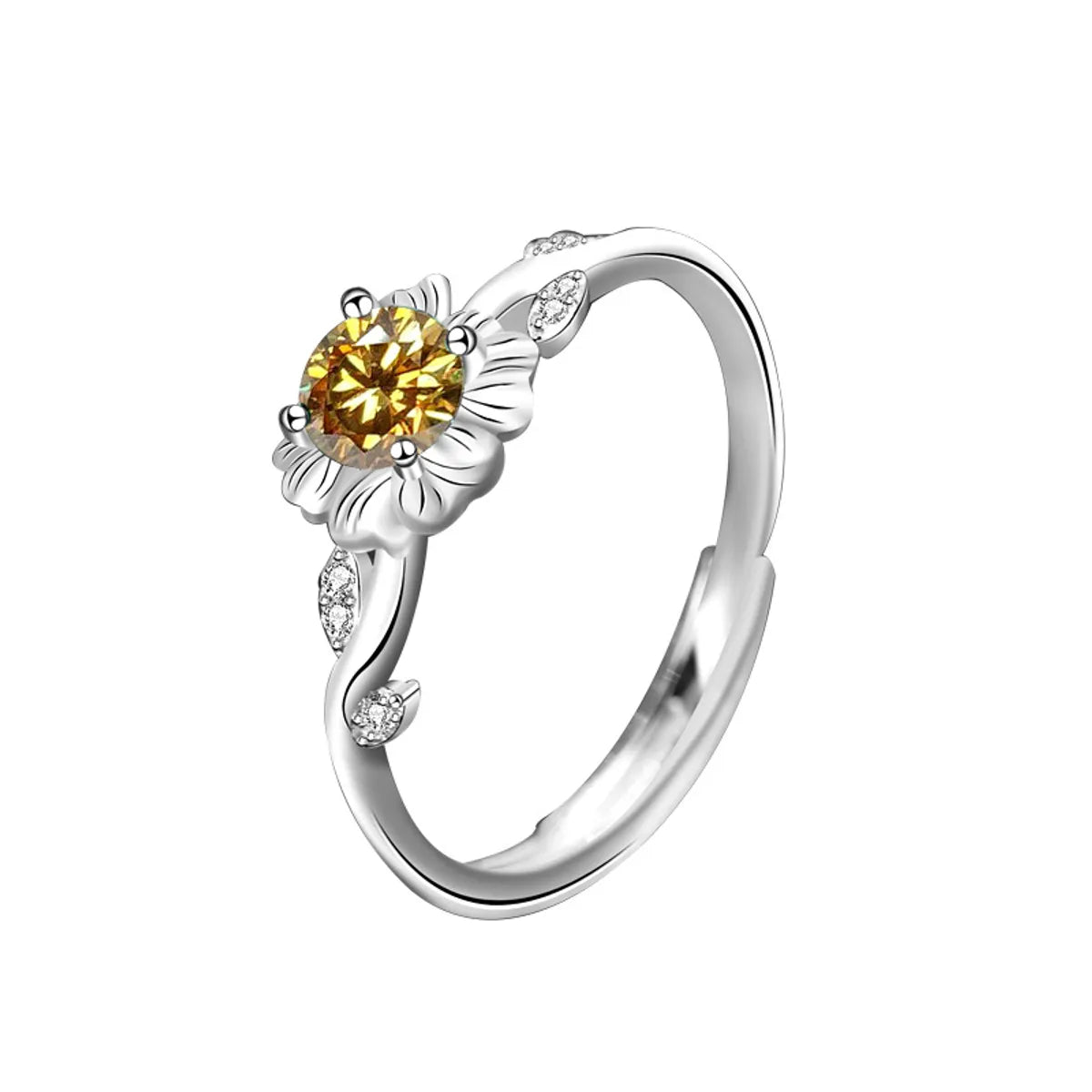 50 Points Moissanite (Champagne Yellow)