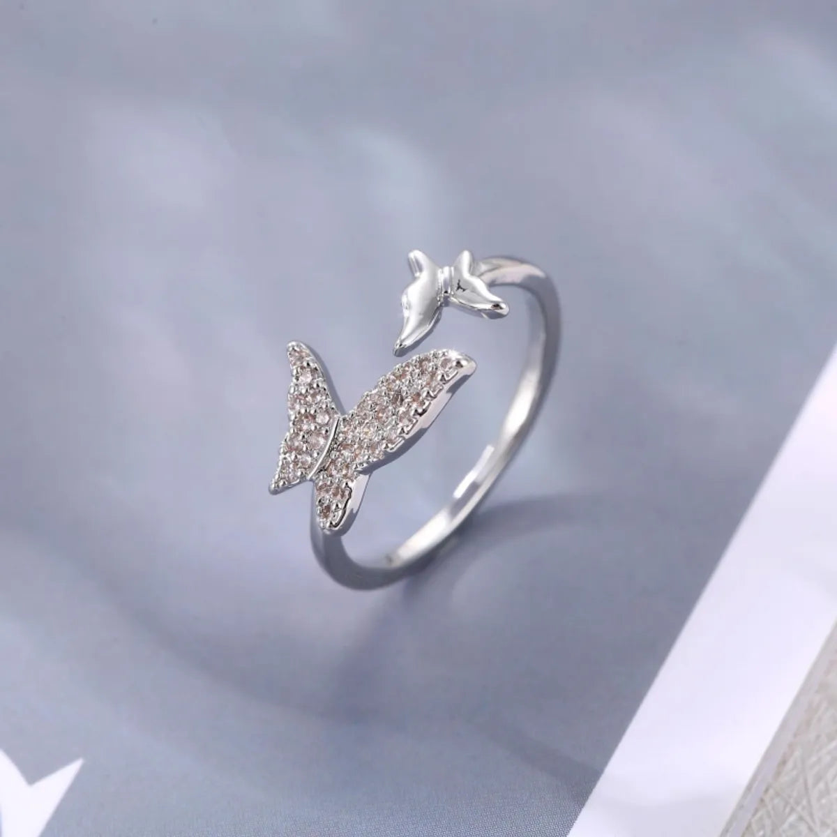 Open Silver Ring 049