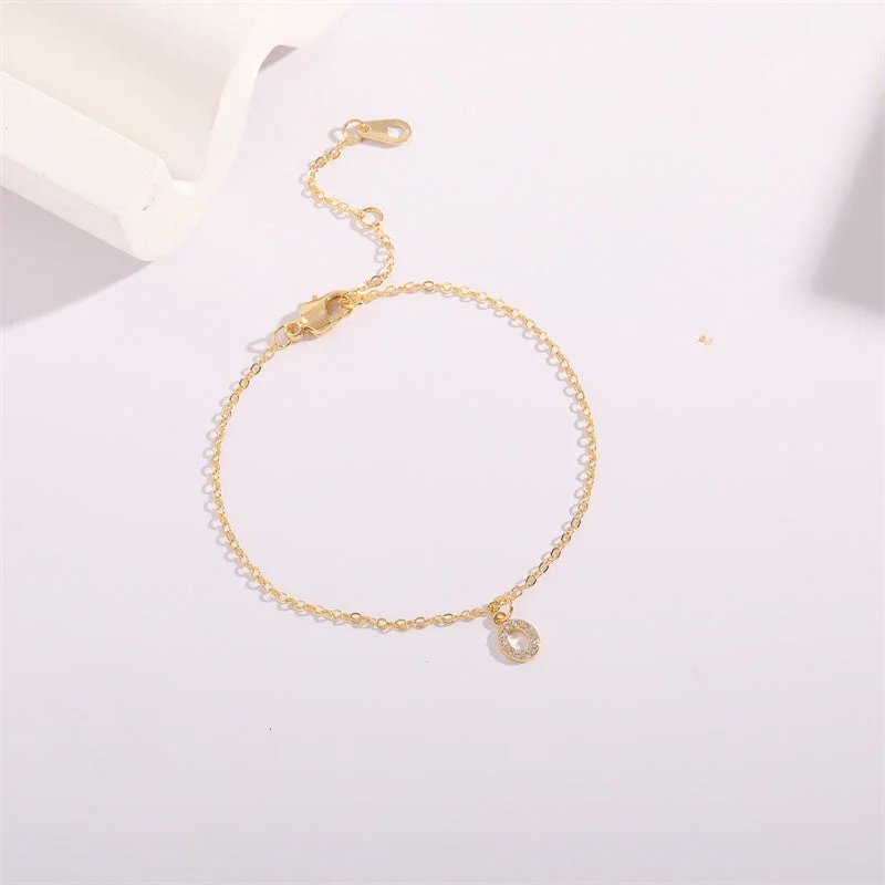 Anklet Letter O