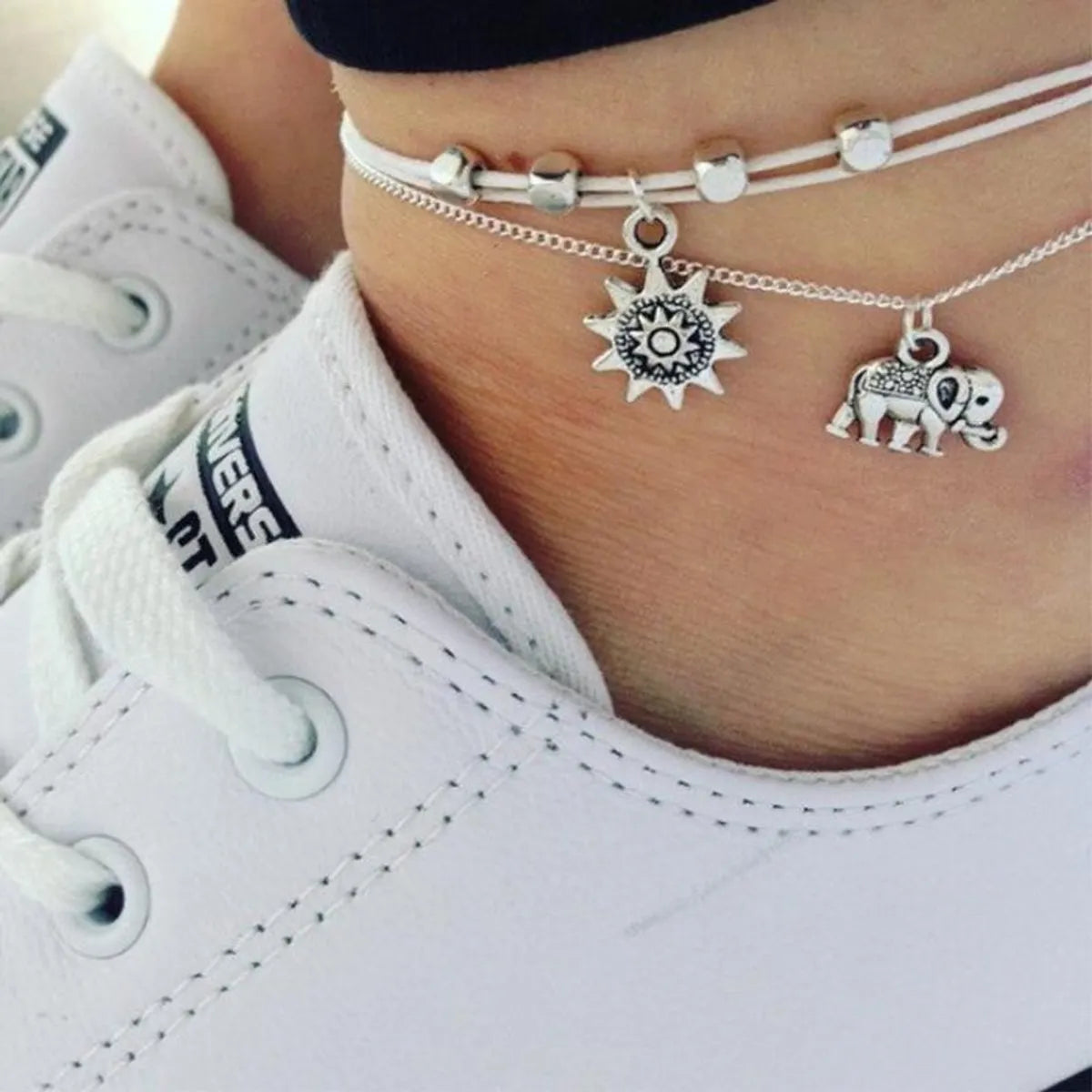 statement bracelet for women-Fashion Animal Alloy Plating No Inlaid Women'S Anklet