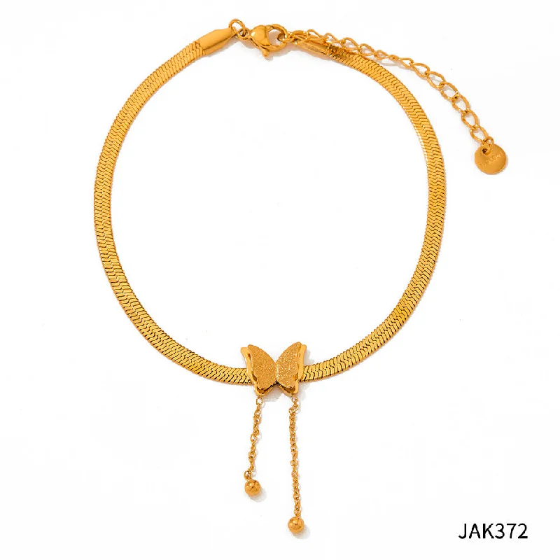 Jak372 Gold Anklet