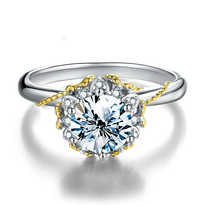 1 Karat [White Moissanite]]