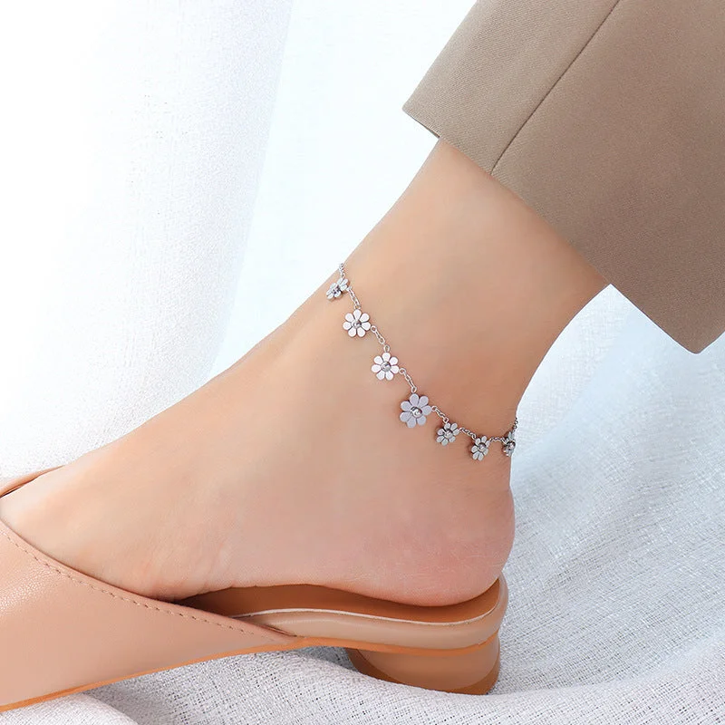 S037 Steel Anklet 20 + 5cm